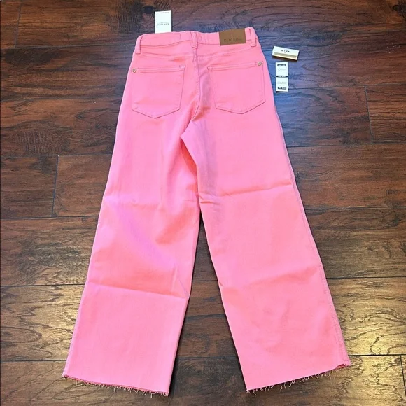 Judy Blue Garment Dyed Cropped Pink Jeans 0/24 - Picture 4 of 4